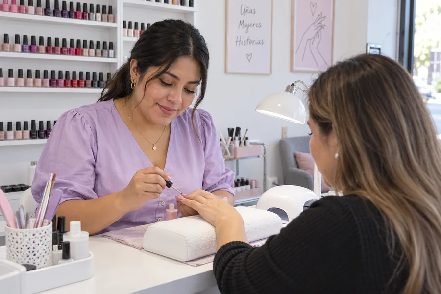 Servicio de manicura